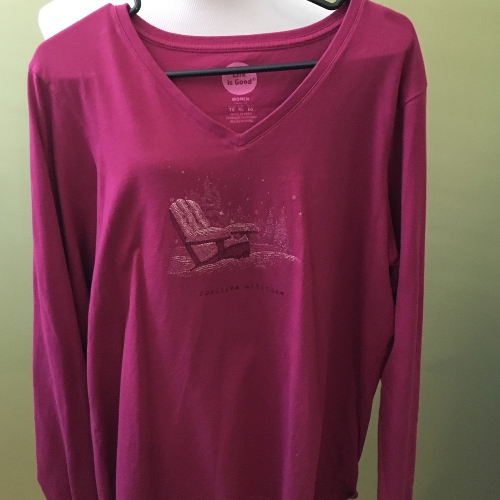 Life is Good Long Sleeve TShirt